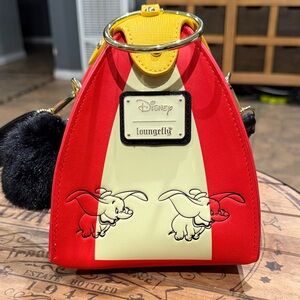 Dumbo Red and Yellow Mini Bag by Loungefly
